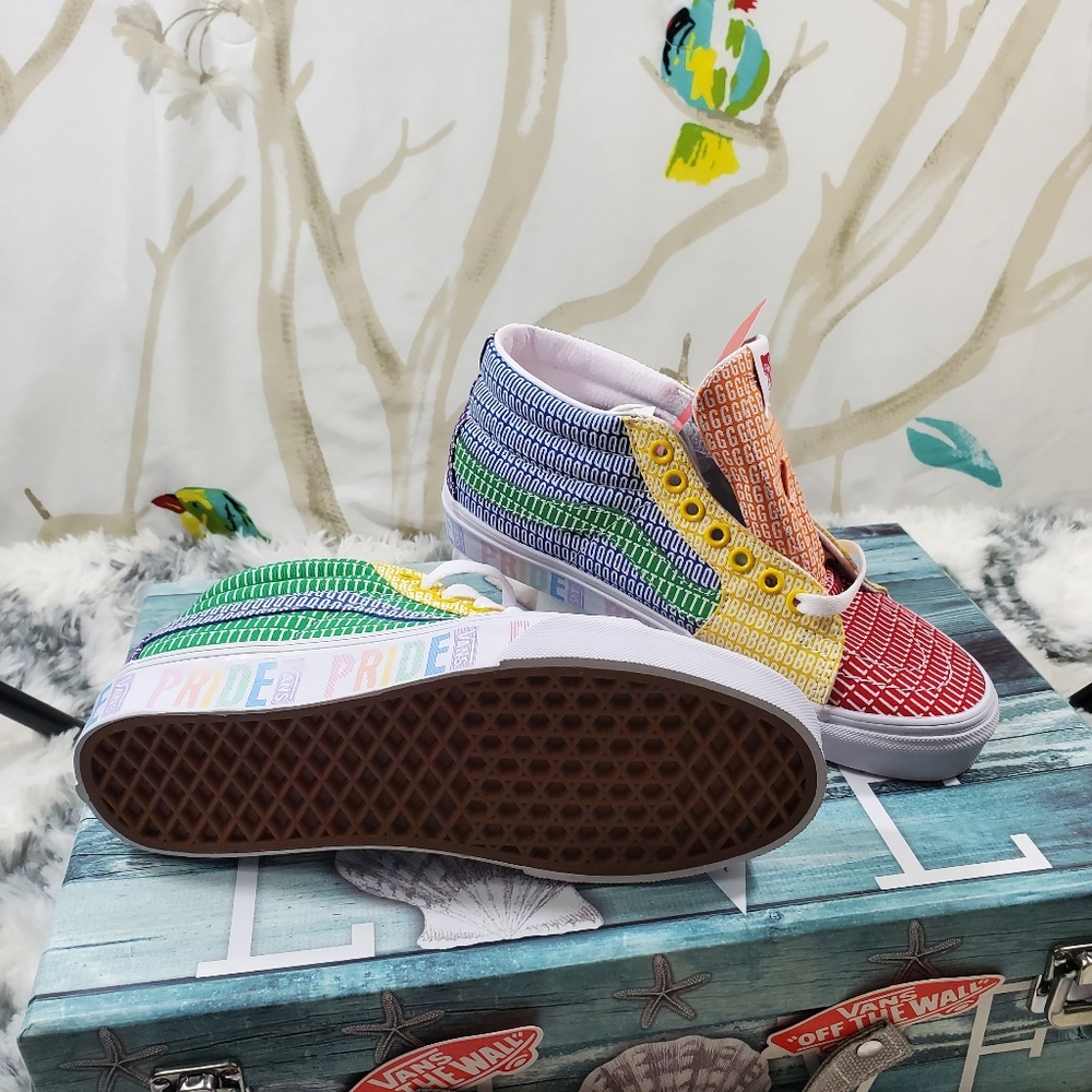 Vans sk8-Mid Pride Multi color - Picture 6 of 13
